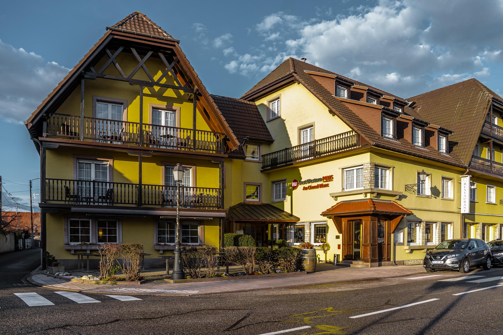 Best Western Plus Au Cheval Blanc A Mulhouse Бальдершем Экстерьер фото
